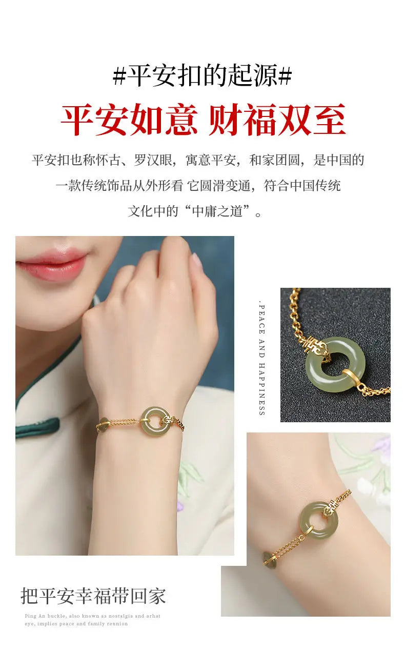 Jade Gourd Bracelet