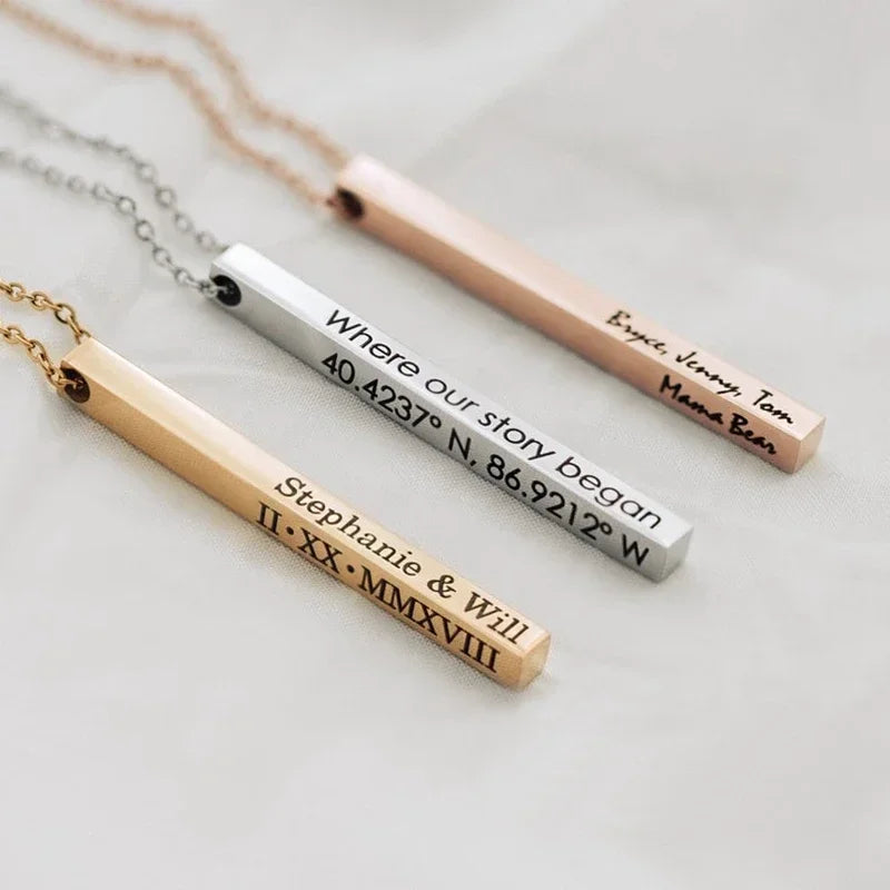Personalised Bar Bracelet