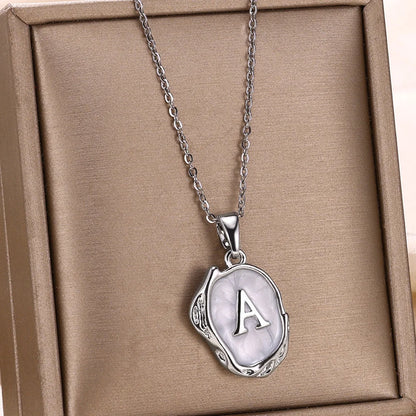 Y2K Drip Initial Necklace