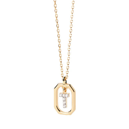 Sterling Silver Initial Necklace