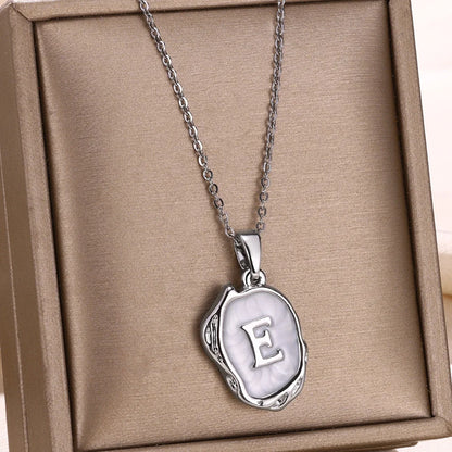 Y2K Drip Initial Necklace