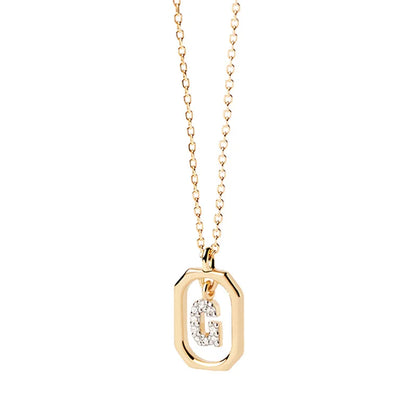 Sterling Silver Initial Necklace