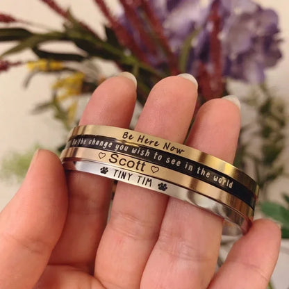 Personalised Bar Bracelet