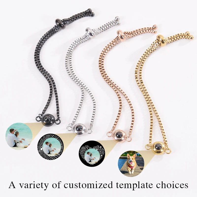 Custom Photo Projection Bracelet