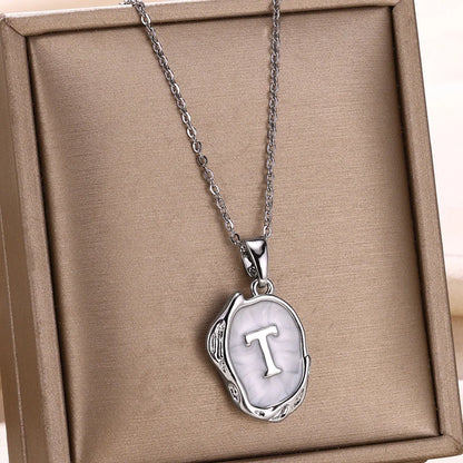 Y2K Drip Initial Necklace