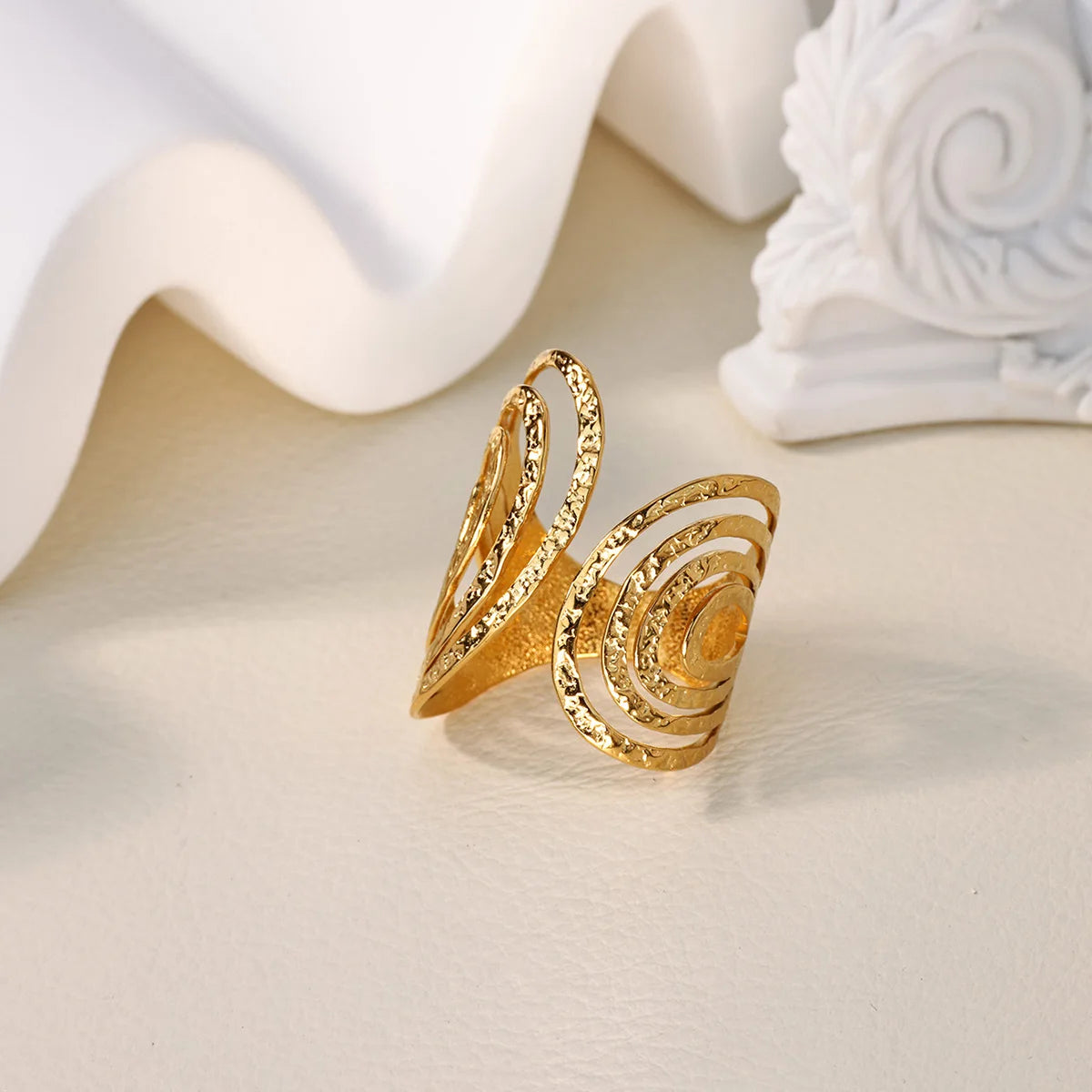 Chunky Gold Open Ring