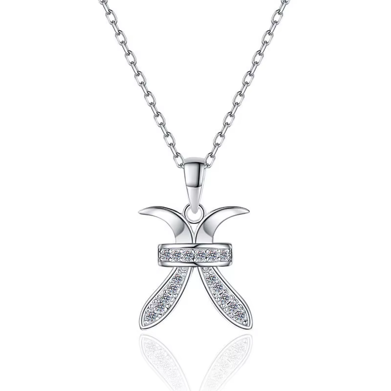 Zodiac Moissanite Necklace