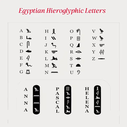Egyptian Symbol Name Necklace
