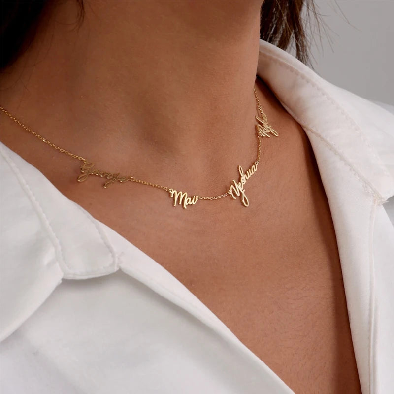 Personalised Multi-Name Necklace