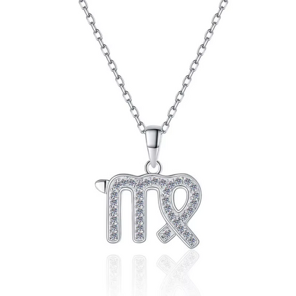 Zodiac Moissanite Necklace