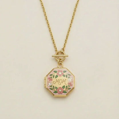 Circle Word Pendant Necklace