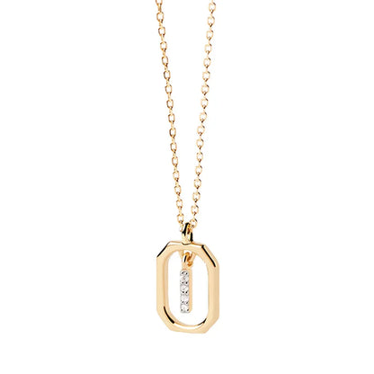Sterling Silver Initial Necklace