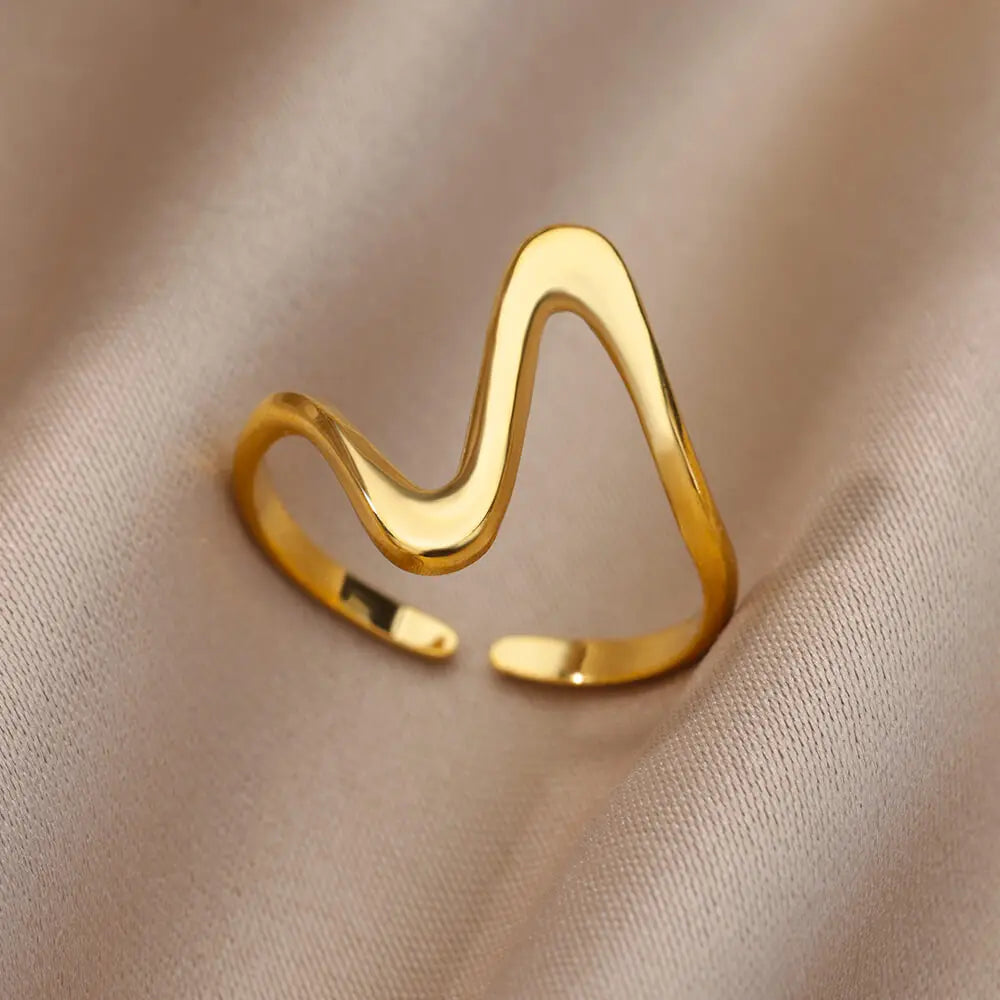 Chunky Gold Open Ring