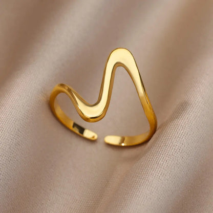 Chunky Gold Open Ring