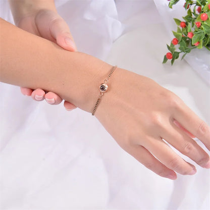 Custom Photo Projection Bracelet