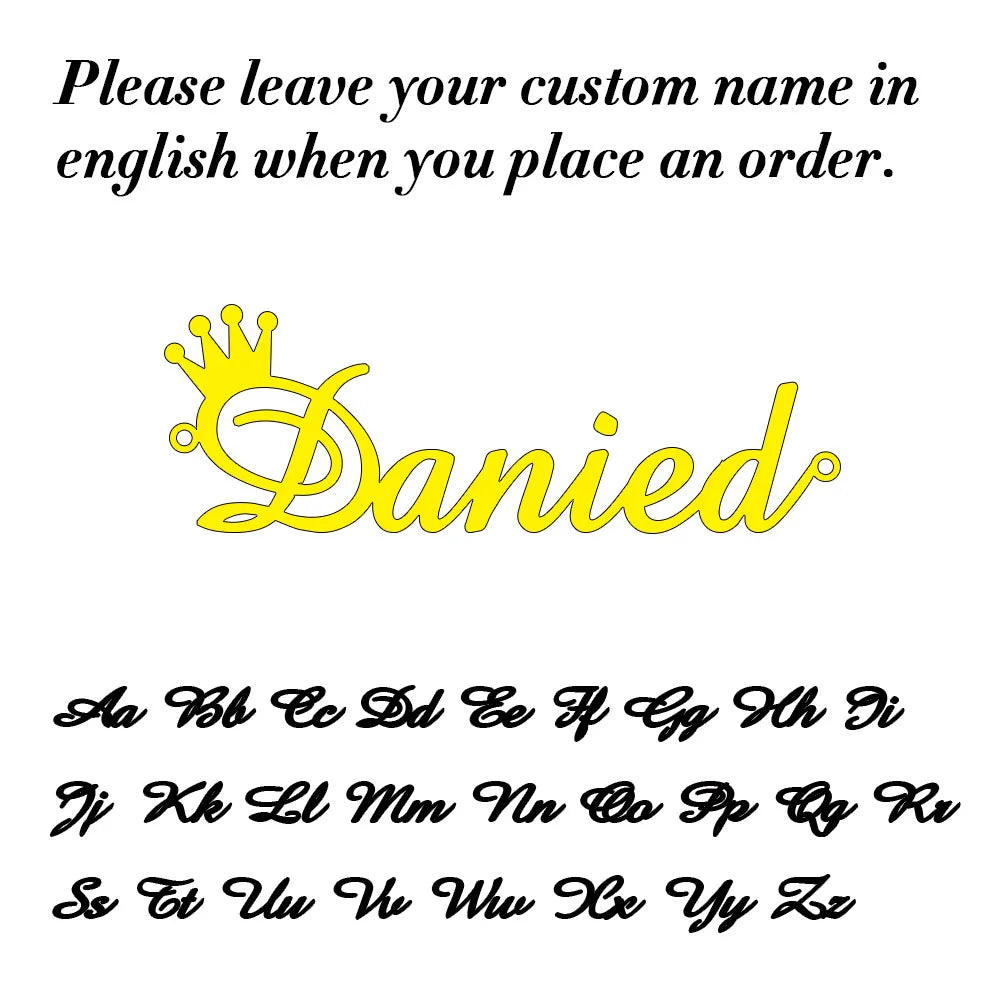 Cursive Custom Name Necklace
