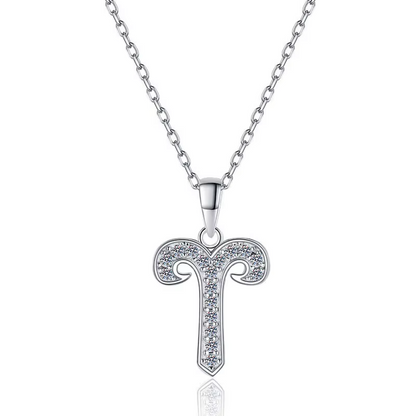 Zodiac Moissanite Necklace