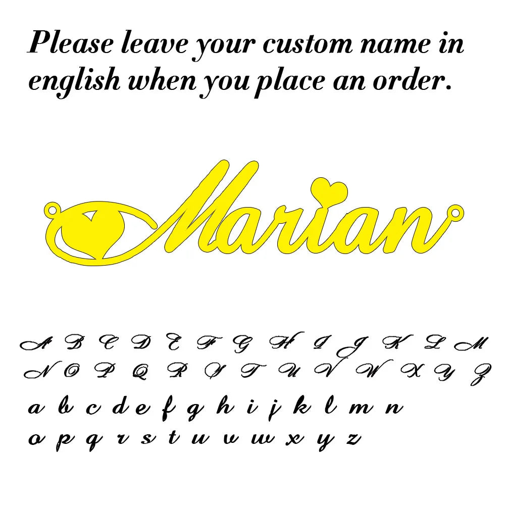 Cursive Custom Name Necklace