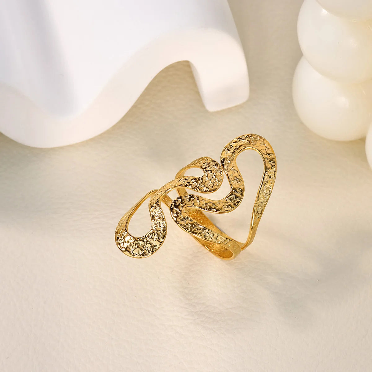 Chunky Gold Open Ring