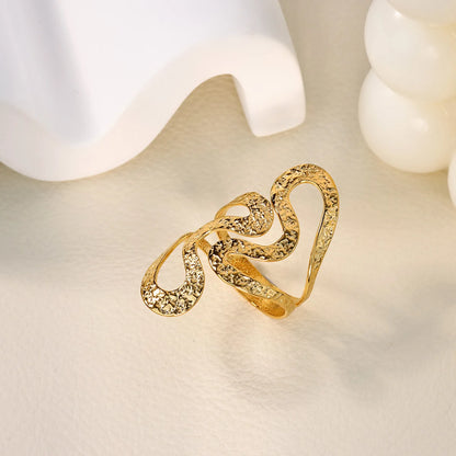 Chunky Gold Open Ring