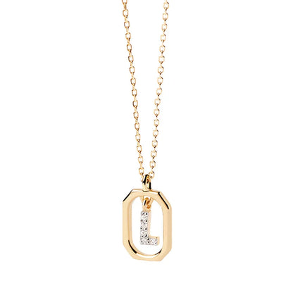 Sterling Silver Initial Necklace