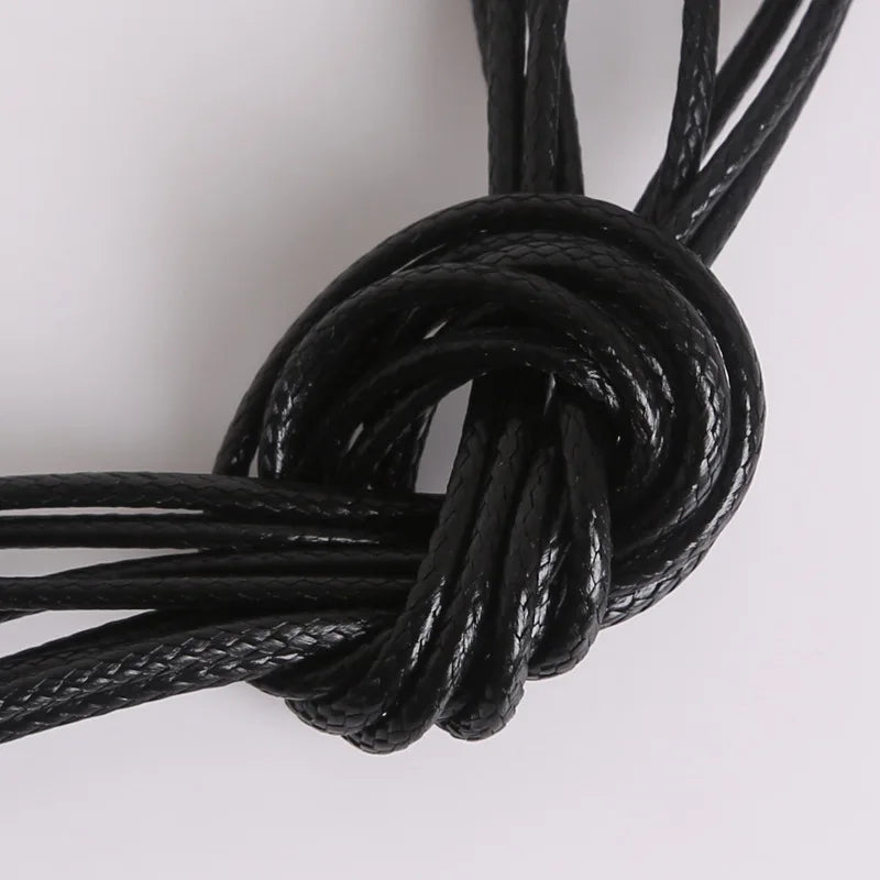 Bubble Initial Cord Bracelet