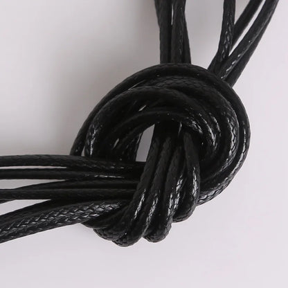 Bubble Initial Cord Bracelet