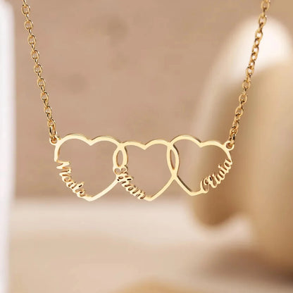 Personalised Heart Name Necklace
