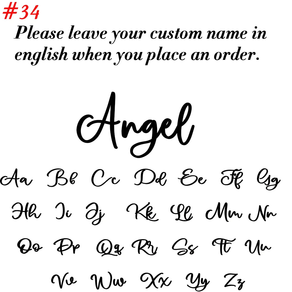 Cursive Custom Name Necklace