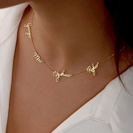 Personalised Multi-Name Necklace
