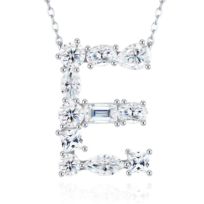 Moissanite Letter Necklace
