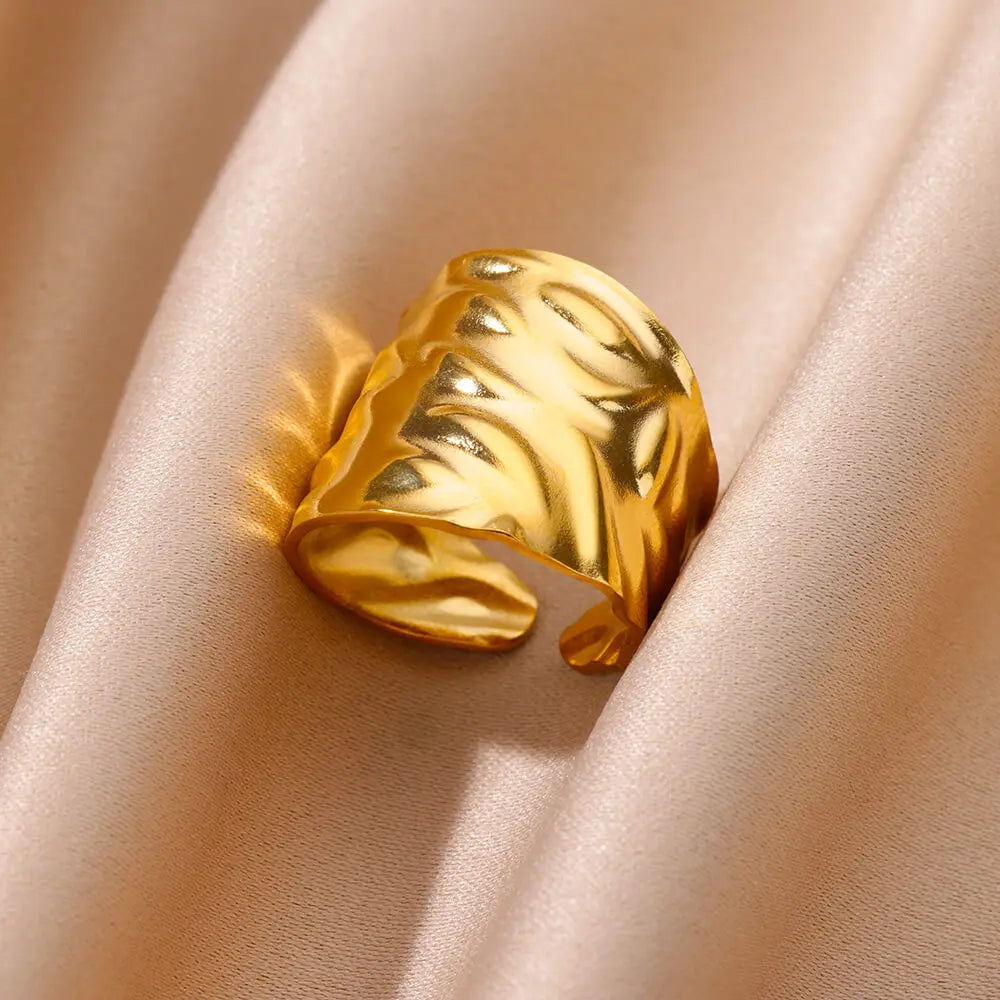 Chunky Gold Open Ring