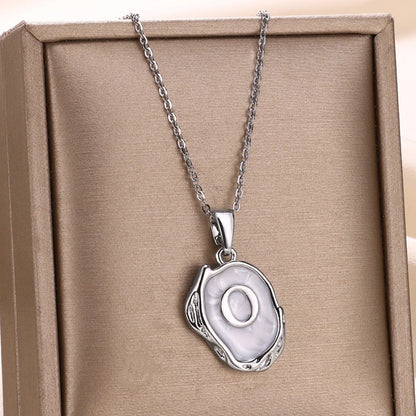 Y2K Drip Initial Necklace