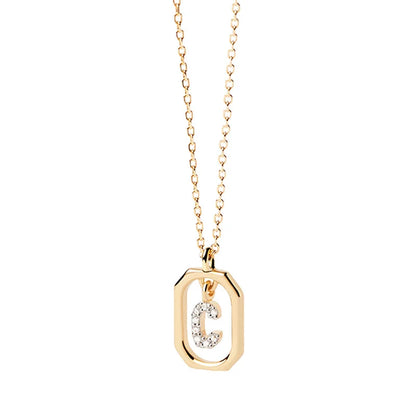 Sterling Silver Initial Necklace