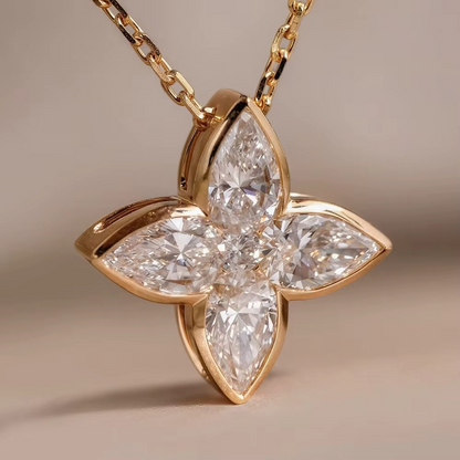 Bloom Moissanite Necklace