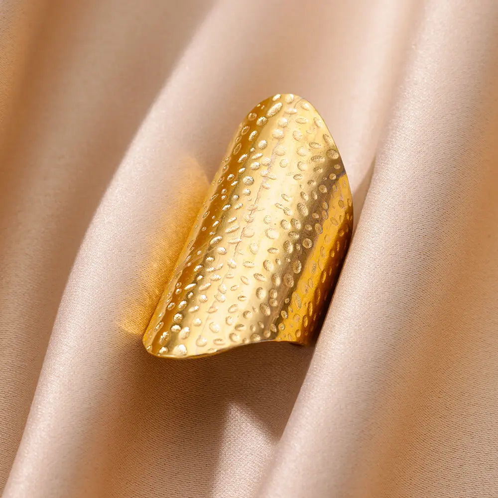 Chunky Gold Open Ring