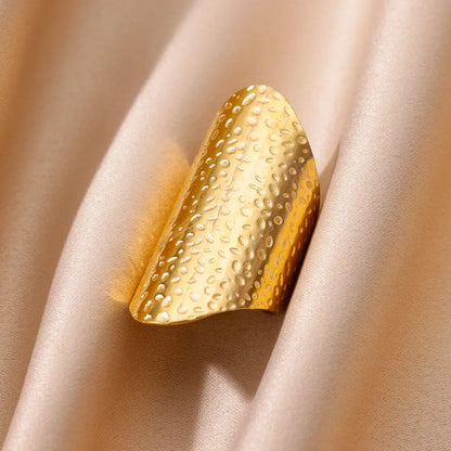 Chunky Gold Open Ring