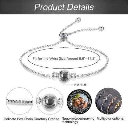 Custom Photo Projection Bracelet