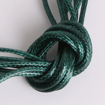 Bubble Initial Cord Bracelet