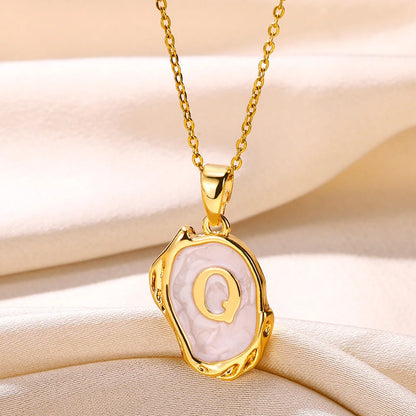 Y2K Drip Initial Necklace
