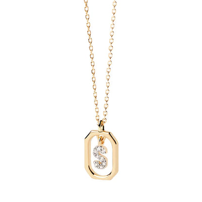 Sterling Silver Initial Necklace
