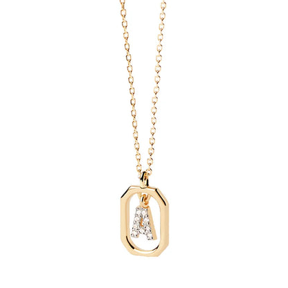 Sterling Silver Initial Necklace