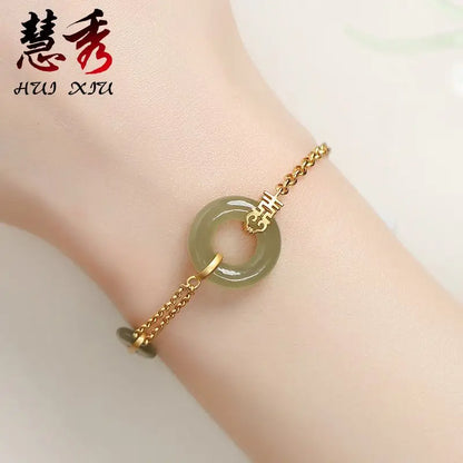 Jade Gourd Bracelet