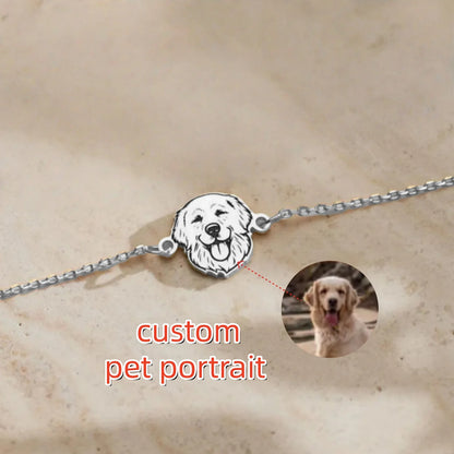 Personalised Pet Portrait Bracelet