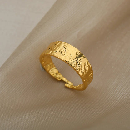 Chunky Gold Open Ring