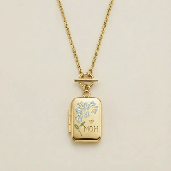 Circle Word Pendant Necklace