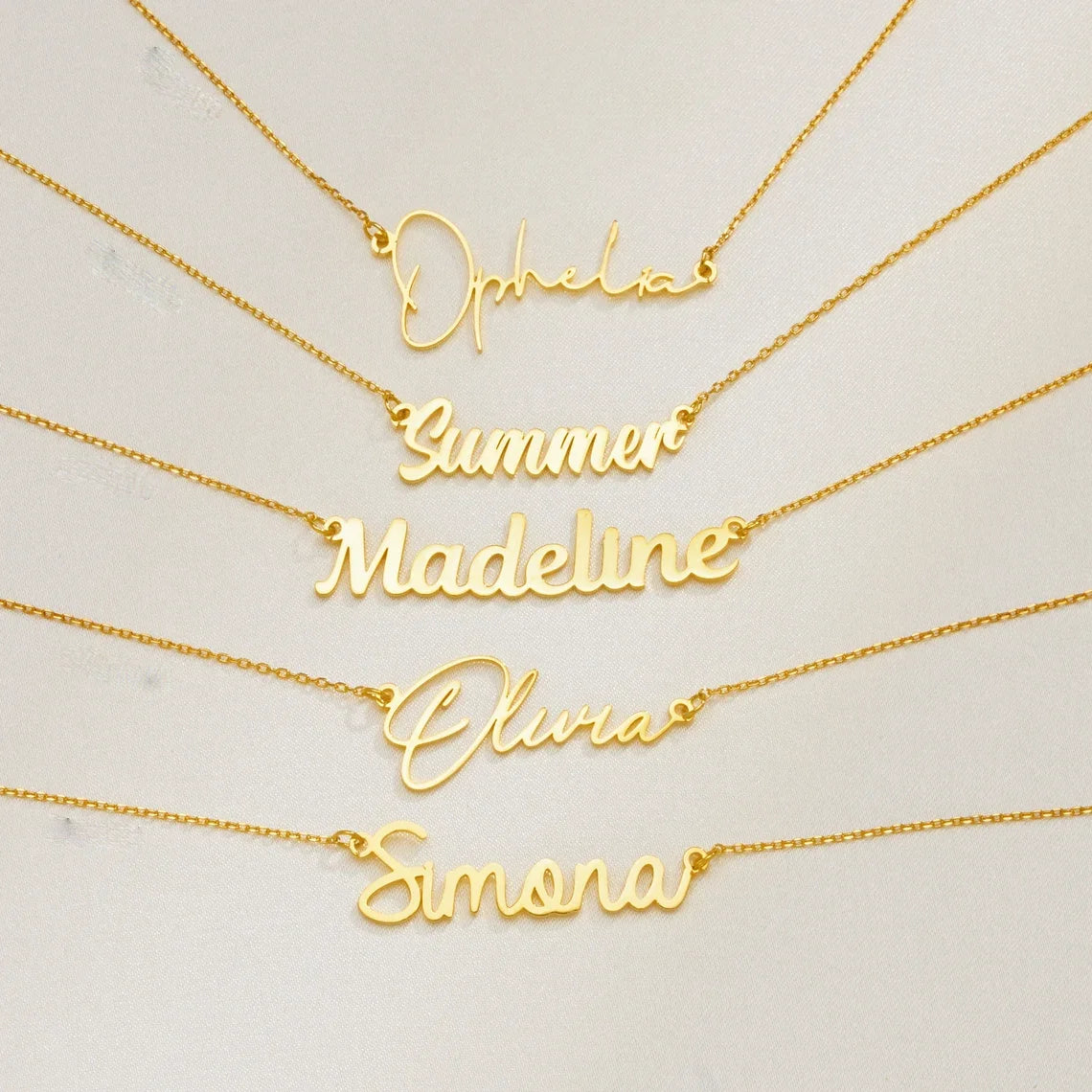 Cursive Custom Name Necklace