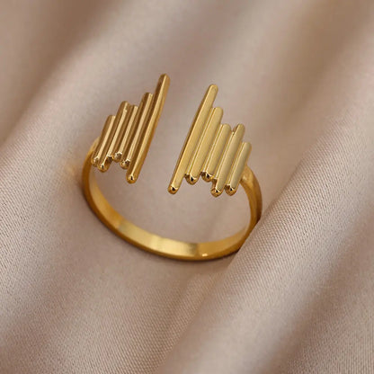 Chunky Gold Open Ring