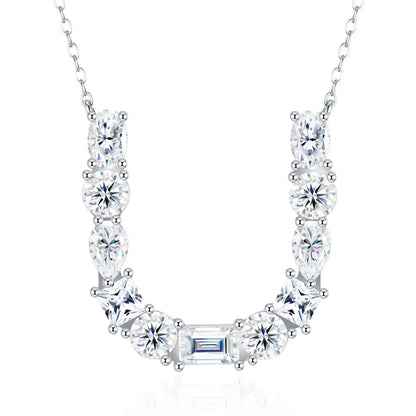 Moissanite Letter Necklace