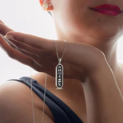 Egyptian Symbol Name Necklace
